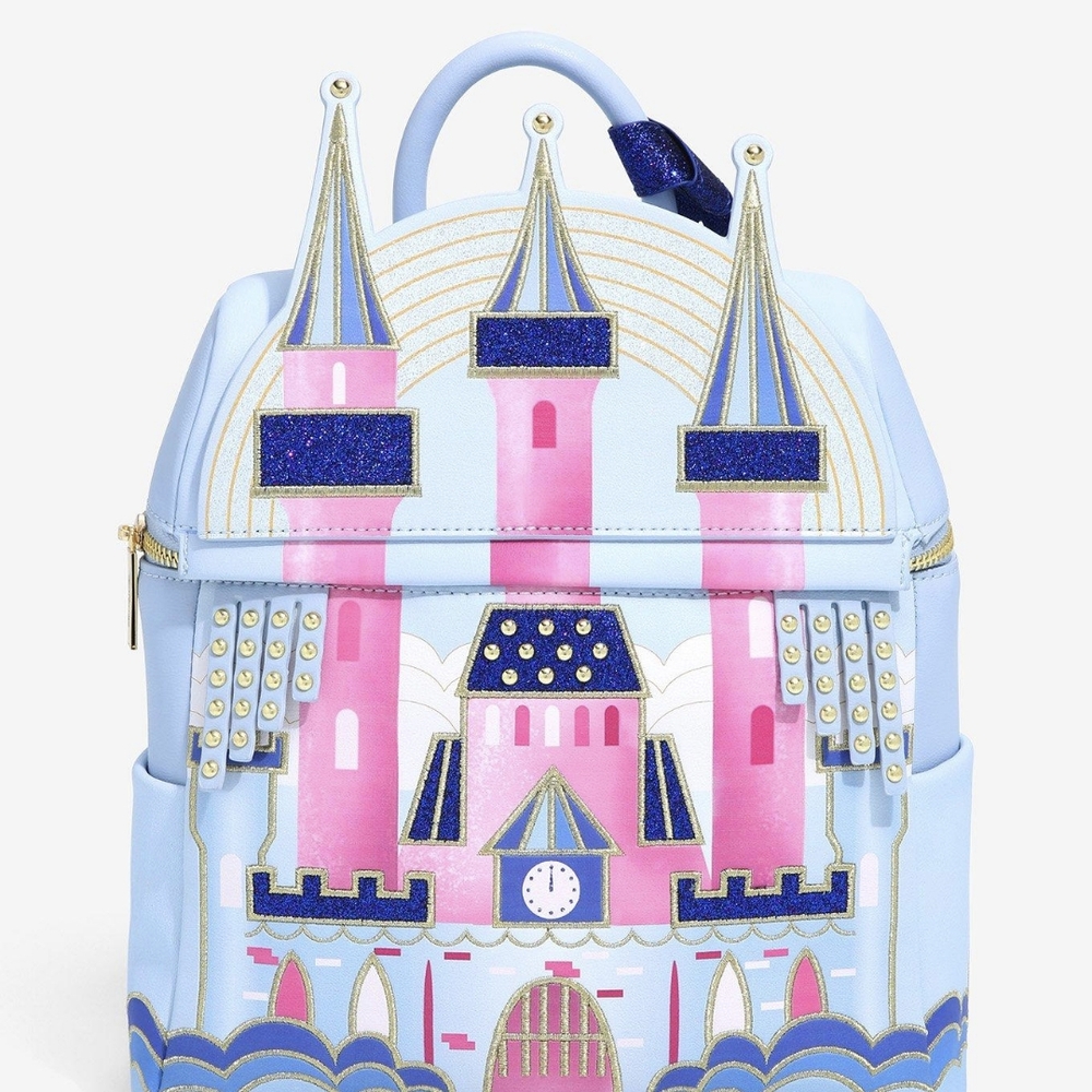 NWT Disney x Danielle Nicole Sleeping Beauty Castle Backpack